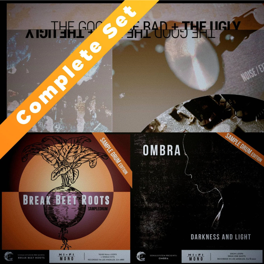 SONALSYSTEM SAMPLE DRUM PRESET BUNDLE