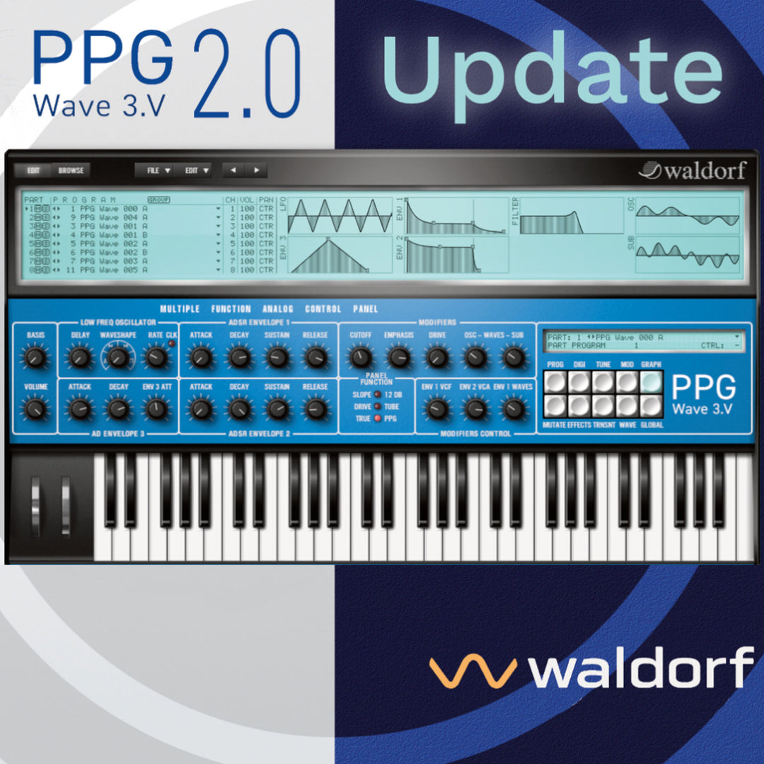 WALDORF PPG WAVE 3.V UPDATE 2