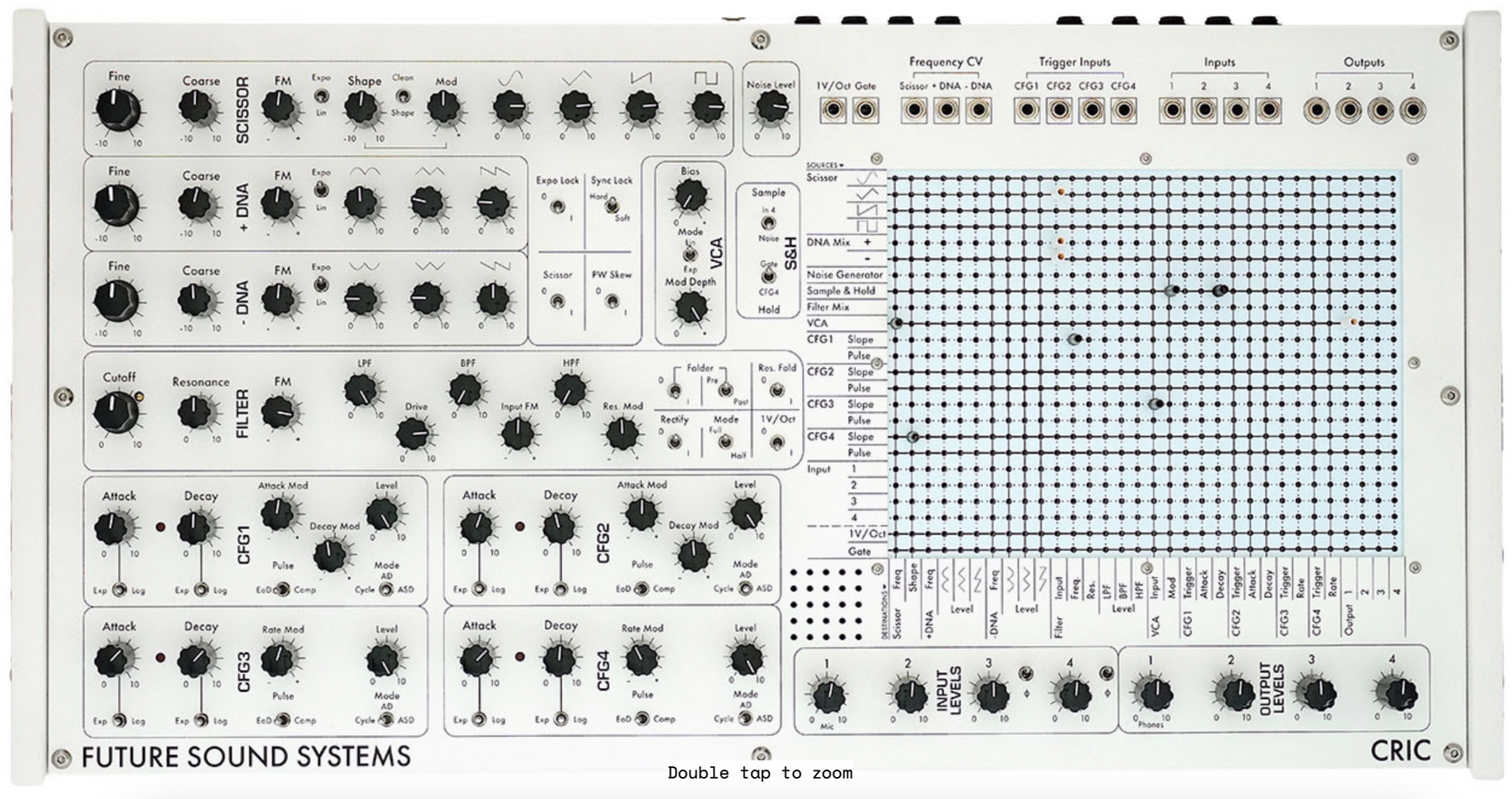 FUTURE SOUND SYSTEMS CRIC LIMITED EDITION GREYSCALE – Detroit Modular