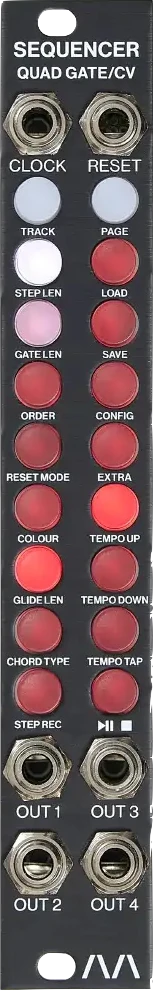 MORPHOR SEQUENCER QUAD GATE/CV