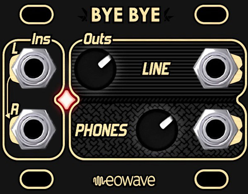 EOWAVE 1U BYE BYE LINE/PHONE OUTPUT