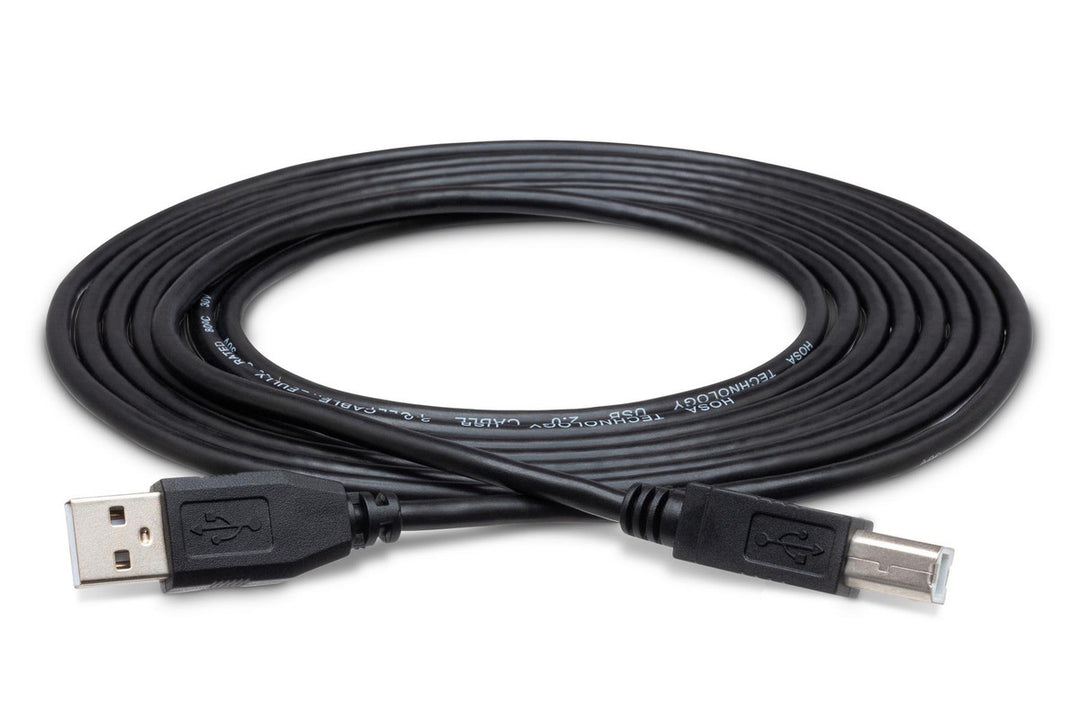 HOSA USB-210AB HIGH SPEED USB CABLE TYPE A TO TYPE B 10FT