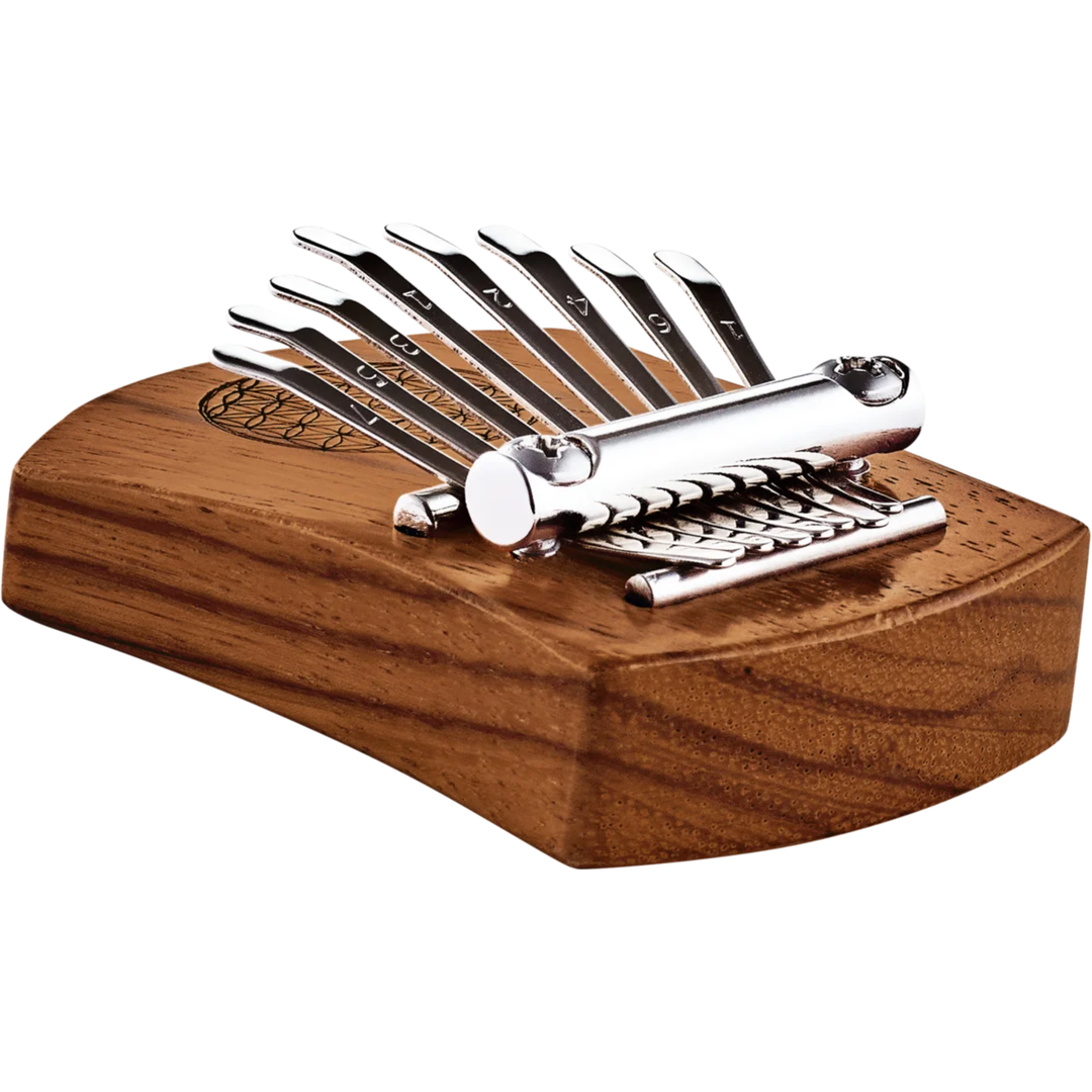 MEINL SONIC ENERGY 8 NOTE MINI KALIMBA FLOWER OF LIFE C MAJOR