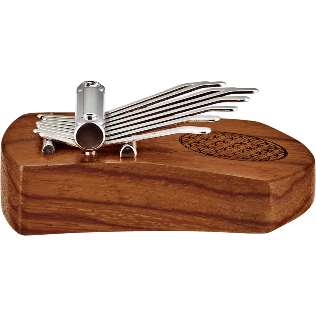 MEINL SONIC ENERGY 8 NOTE MINI KALIMBA FLOWER OF LIFE C MAJOR