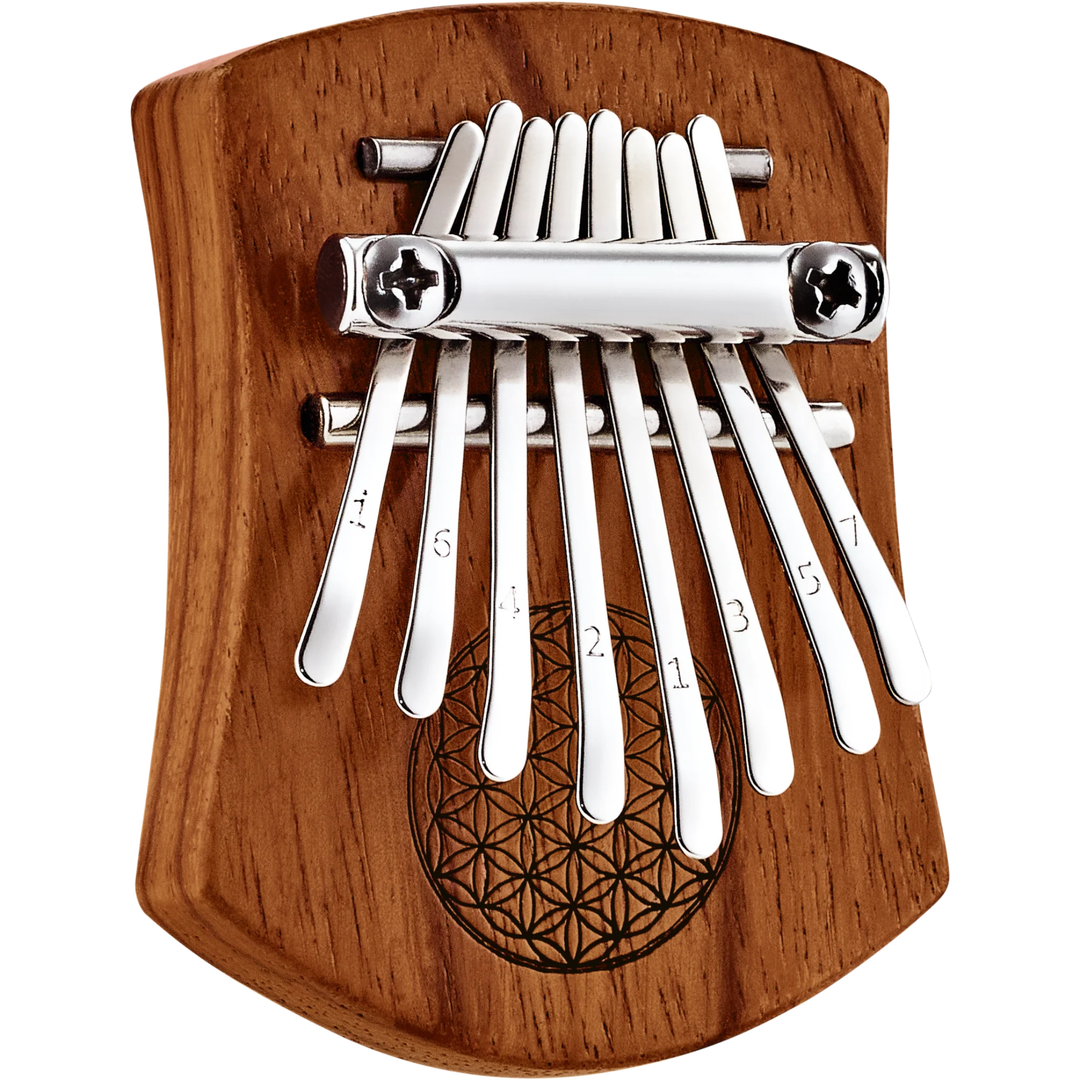 MEINL SONIC ENERGY 8 NOTE MINI KALIMBA FLOWER OF LIFE C MAJOR