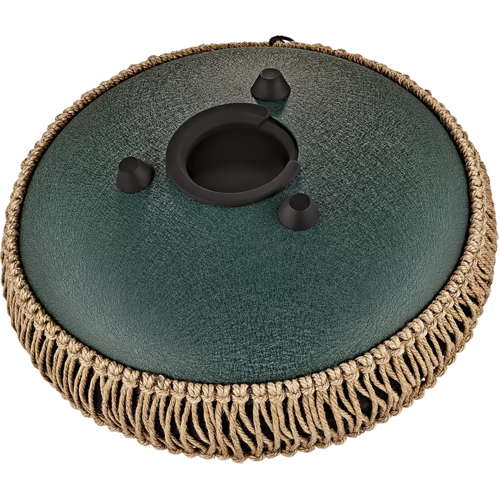 MEINL SONIC ENERGY DARK GREEN 10" OCTAVE STEEL TONGUE DRUM 432HZ
