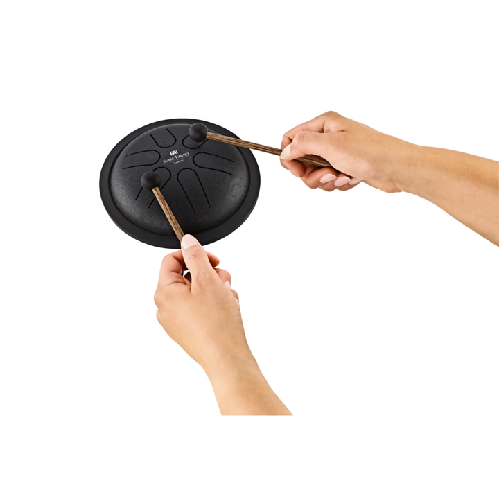 MEINL SONIC ENERGY 6" MINI STEEL TONGUE DRUM BLACK