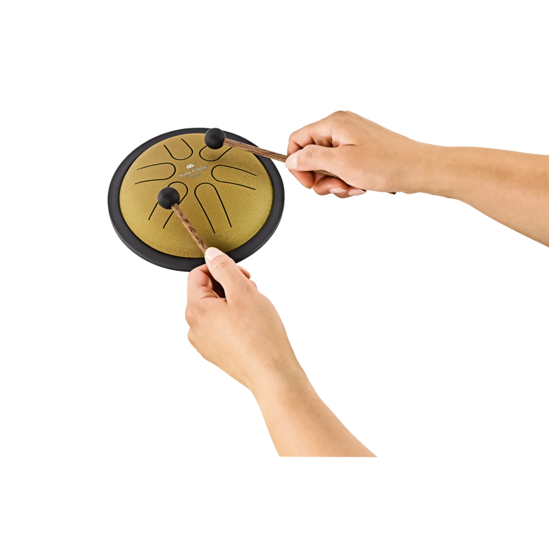 MEINL SONIC ENERGY 6" MINI STEEL TONGUE DRUM GOLD