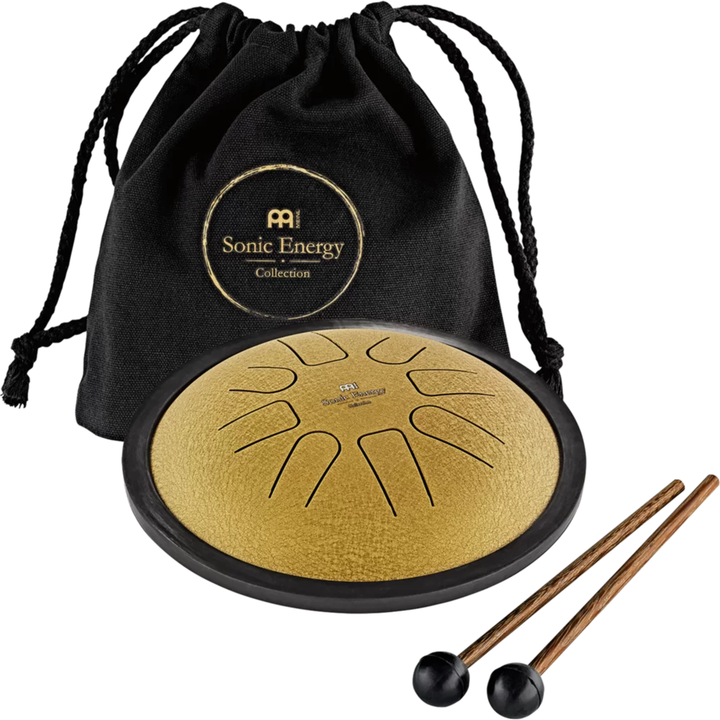 MEINL SONIC ENERGY 7" SMALL STEEL TONGUE DRUM GOLD