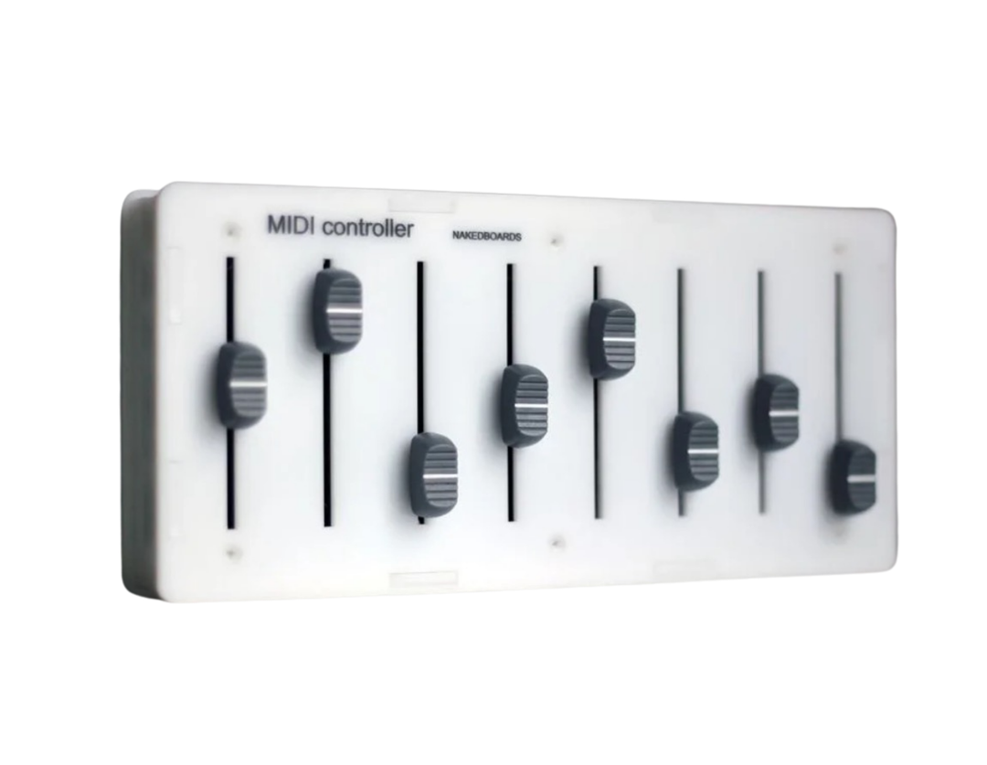 NAKEDBOARDS MC-8 MIDI CONTROLLER : DEMO