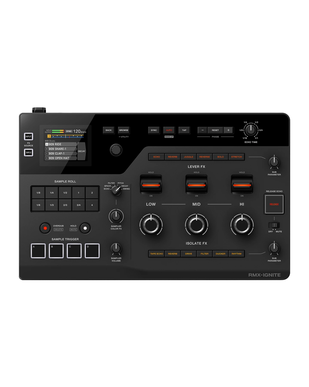 ALPHATHETA RMX-IGNITE DJ EFFECTOR