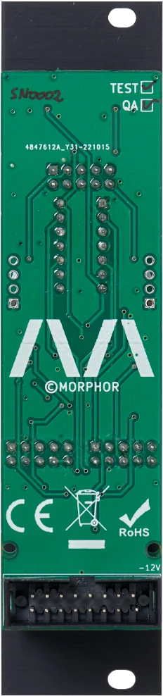 MORPHOR VCA DUAL LINEAR/EXPONENTIAL AMPLIFIERS
