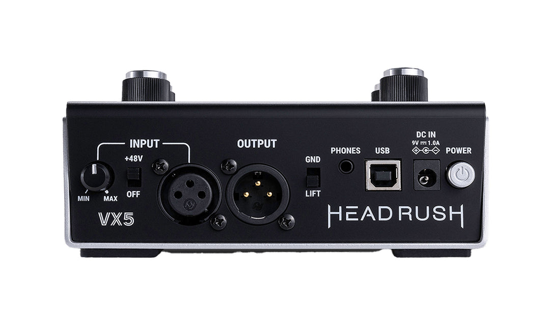 HEADRUSH VX5 VOCAL PROCESSING PEDAL WITH AUTOTUNE BY ANTARES