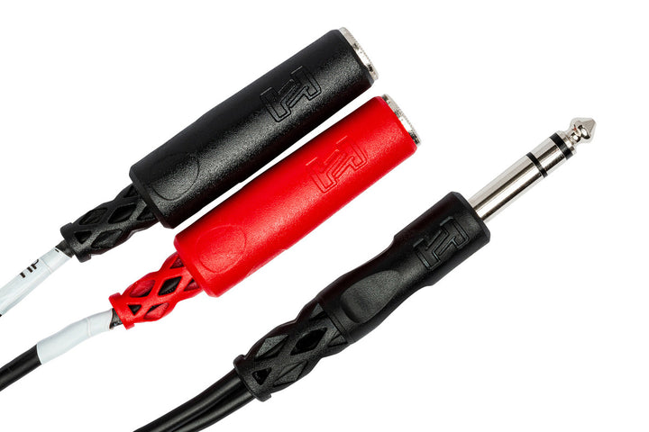 HOSA YPP-117 STEREO BREAKOUT 1/4 In TRS TO DUAL 1/4 In TSF