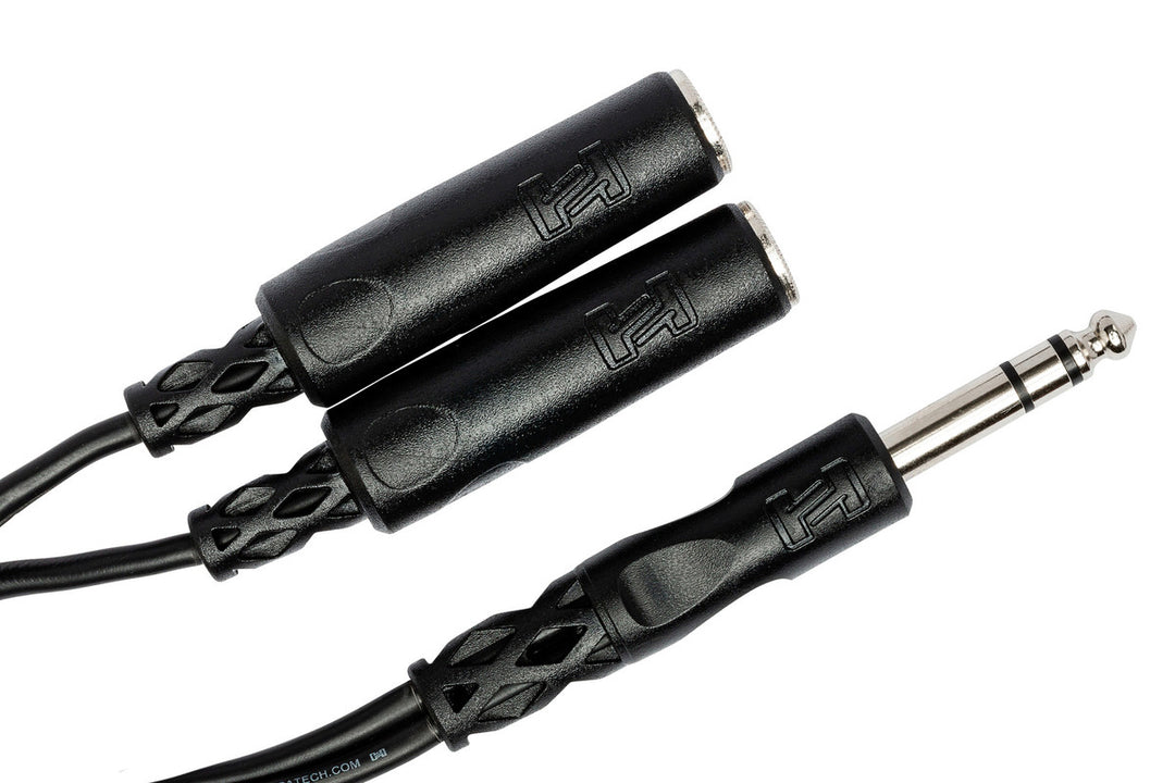 HOSA YPP-118 ADAPTOR Y-CABLE 1/4 IN TRS to 1/4 IN TRSF