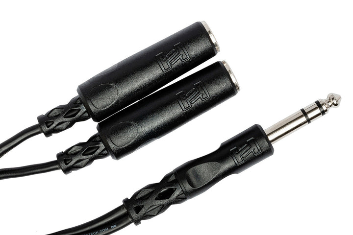 HOSA YPP-118 ADAPTOR Y-CABLE 1/4 IN TRS to 1/4 IN TRSF