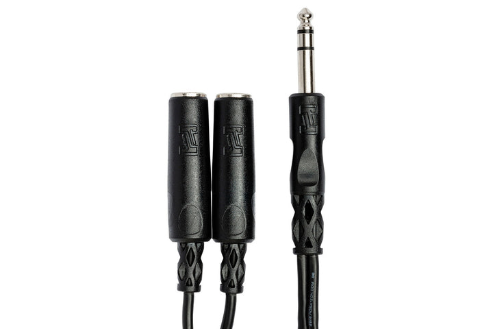 HOSA YPP-118 ADAPTOR Y-CABLE 1/4 IN TRS to 1/4 IN TRSF