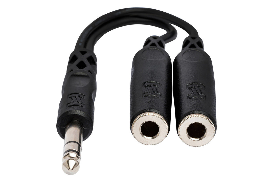 HOSA YPP-118 ADAPTOR Y-CABLE 1/4 IN TRS to 1/4 IN TRSF