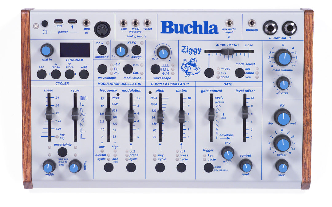 BUCHLA ZIGGY ANALOG DESKTOP SYNTH : PRE-ORDER