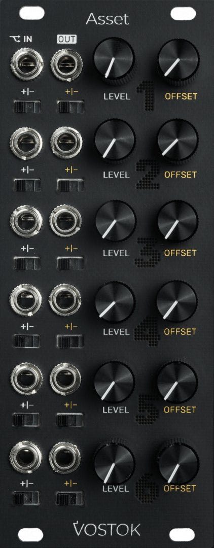 VOSTOK ASSET BIPOLAR ATTENUATOR &amp; DC SOURCE