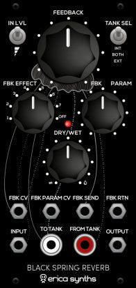 ERICA SYNTHS BLACK SPRING REVERB : B-STOCK