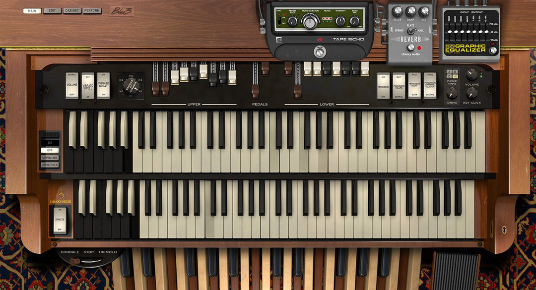 CHERRY AUDIO BLUE3 TONEWHEEL ORGAN