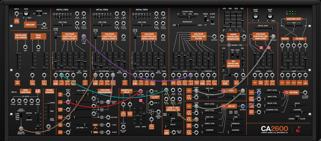 CHERRY AUDIO CA2600 SYNTHESIZER