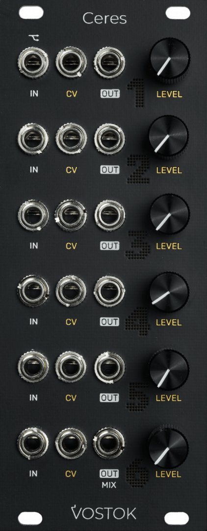 VOSTOK CERES HIGH CLASS VCA AND MIXER