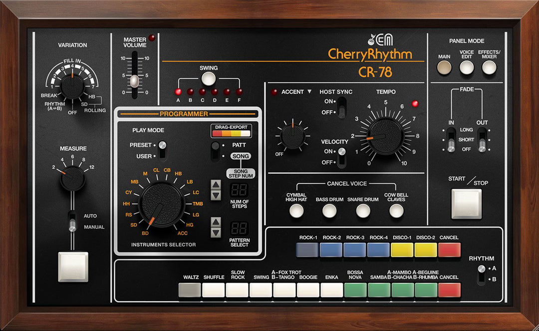 CHERRY AUDIO CR-78 DRUM MACHINE