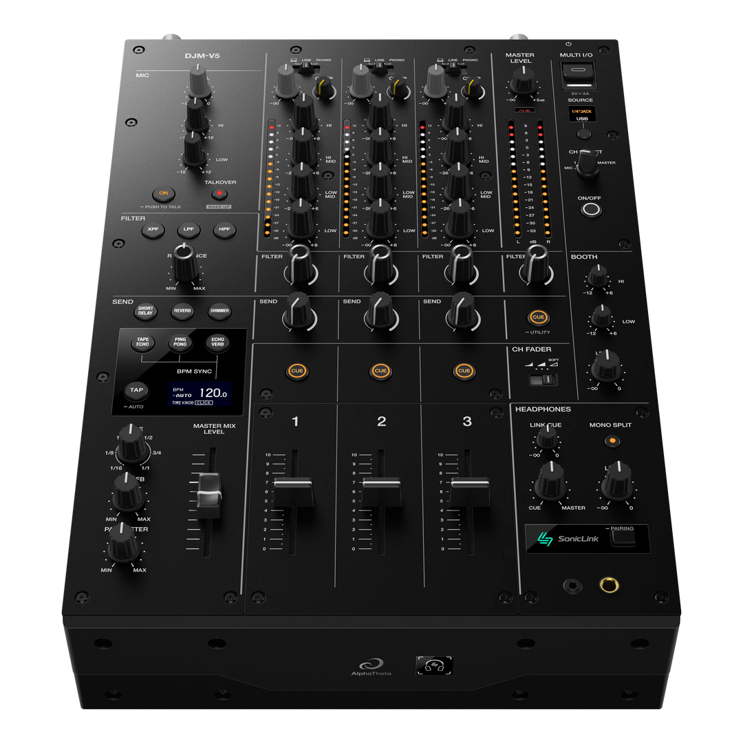 ALPHATHETA DJM-V5 3-CHANNEL DJ MIXER