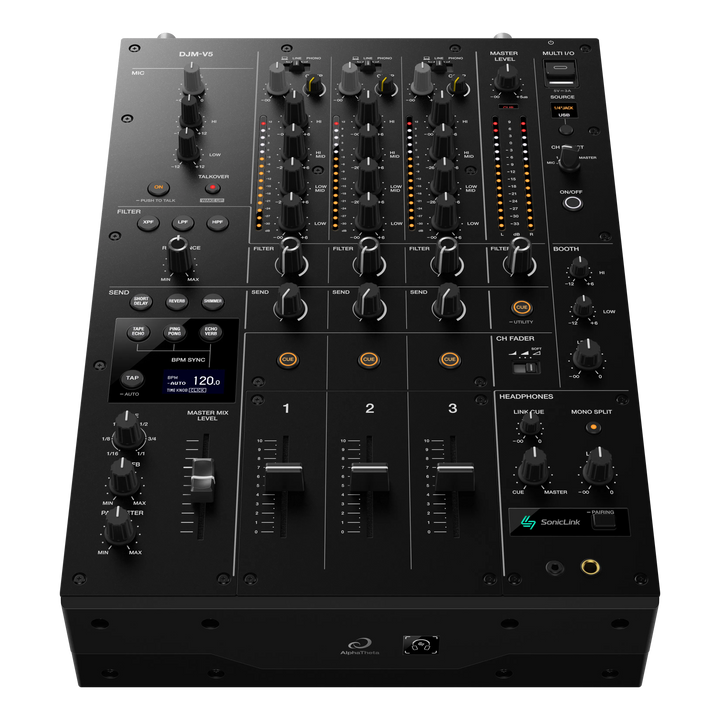 ALPHATHETA DJM-V5 3-CHANNEL DJ MIXER