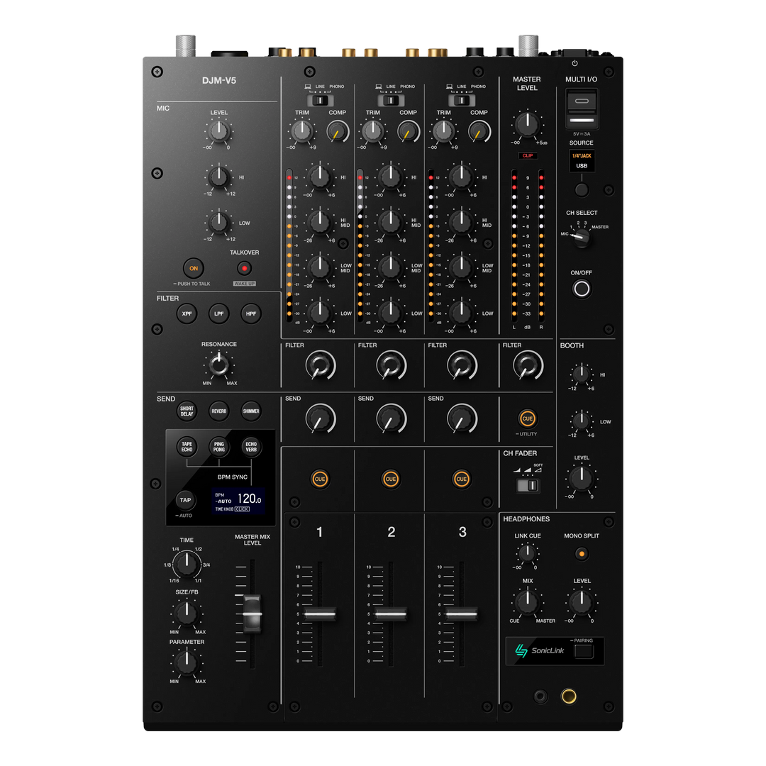 ALPHATHETA DJM-V5 3-CHANNEL DJ MIXER