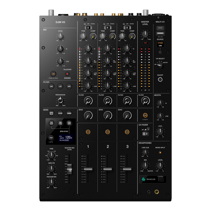 ALPHATHETA DJM-V5 3-CHANNEL DJ MIXER