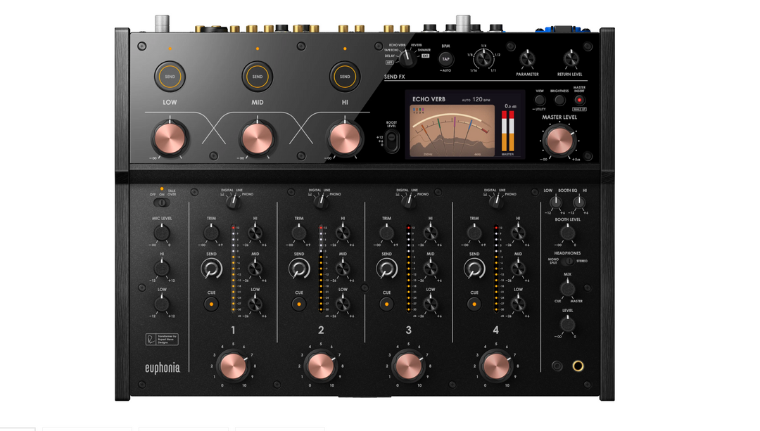 ALPHATHETA EUPHONIA 4-CHANNEL ROTARY MIXER