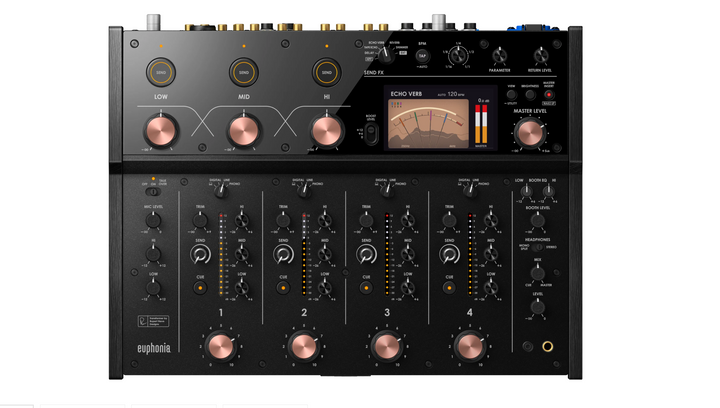ALPHATHETA EUPHONIA 4-CHANNEL ROTARY MIXER