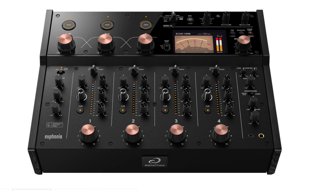 ALPHATHETA EUPHONIA 4-CHANNEL ROTARY MIXER