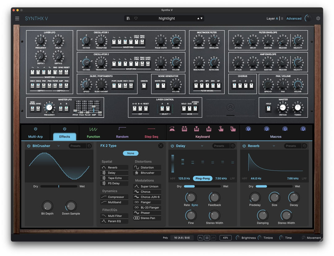 ARTURIA SYNTHX V