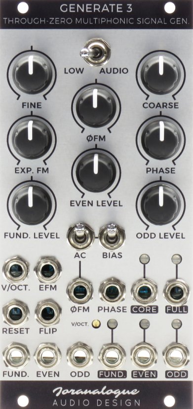 JORANALOGUE GENERATE 3 : B-STOCK