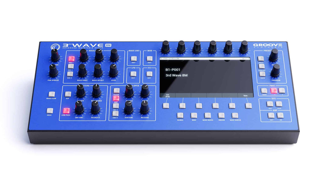 GROOVE SYNTHESIS 3RD WAVE 8M DESKTOP SYNTHESIZER
