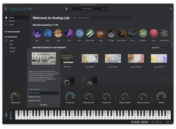 ARTURIA ANALOG LAB PRO