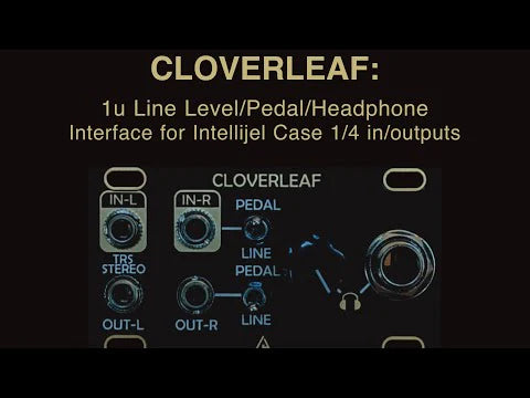 AFTER LATER AUDIO CLOVERLEAF 1U