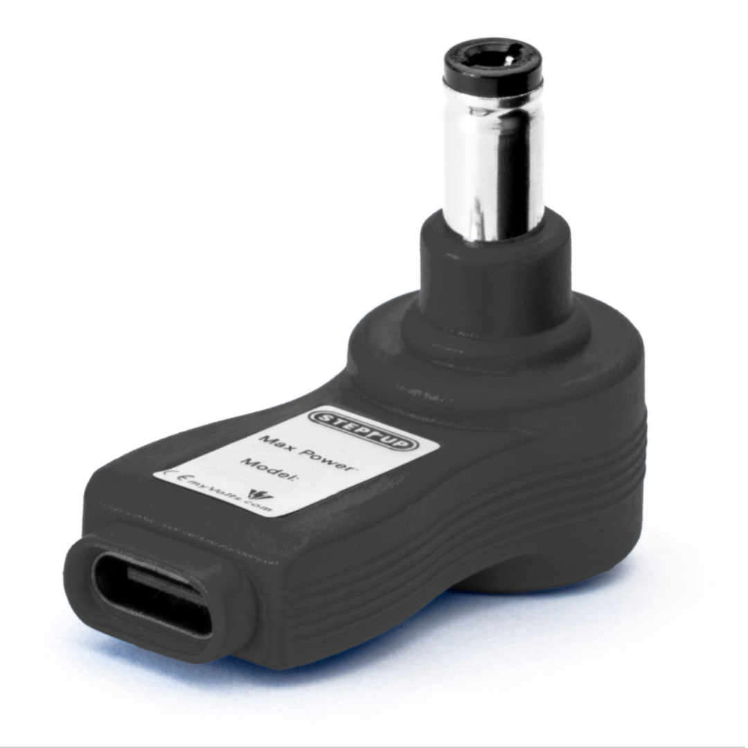 MYVOLTS USB-C PD STEP UP TIP c-ve 2.1mm/2.5mm