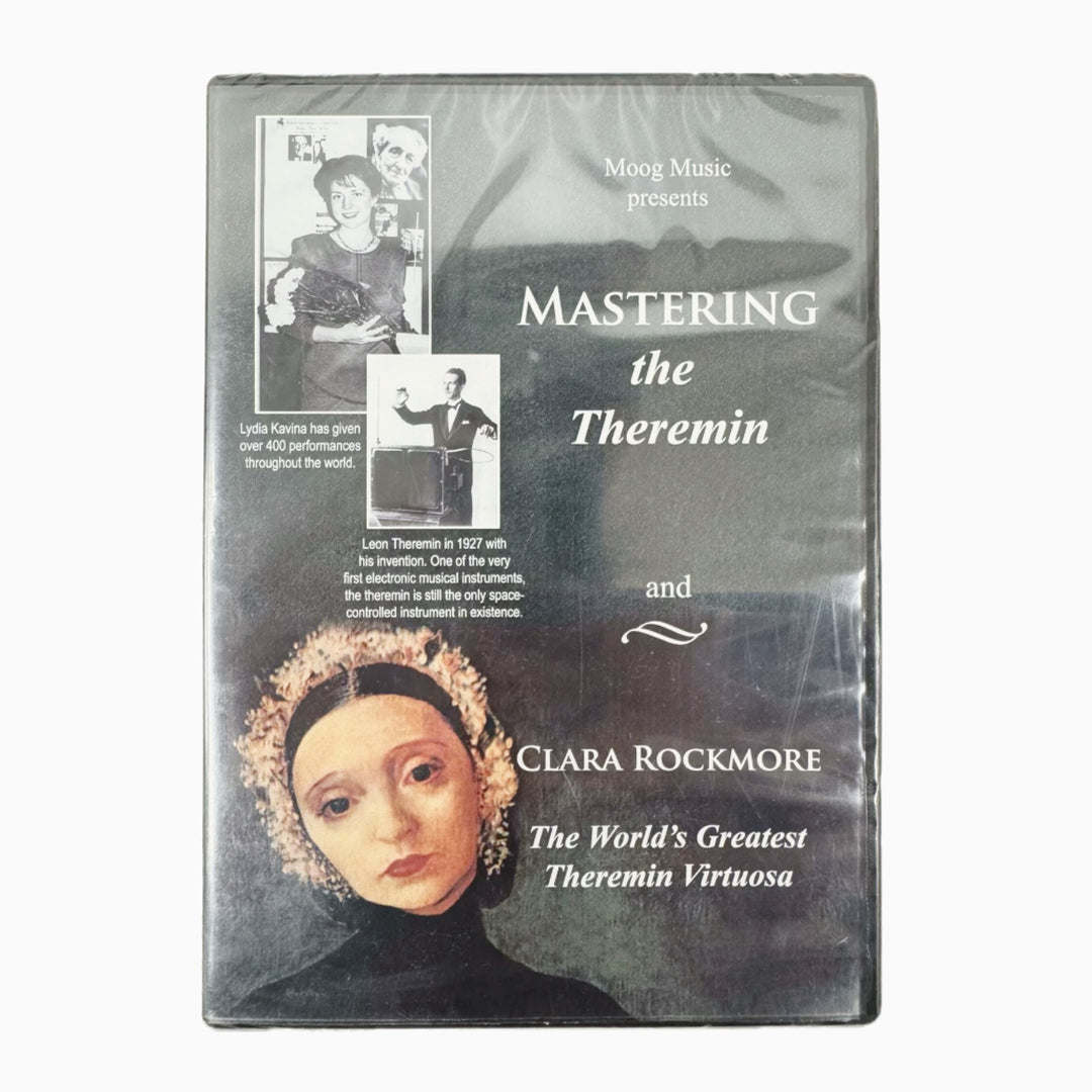 MOOG DVD - MASTERING THE THEREMIN AND CLARA ROCKMORE - THE WORLD&