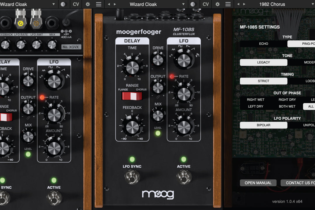 MOOG MF-108S CLUSTERFLUX