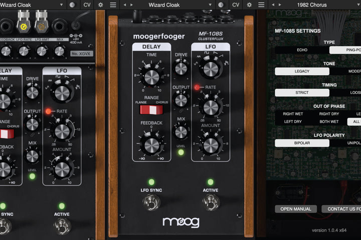 MOOG MF-108S CLUSTERFLUX