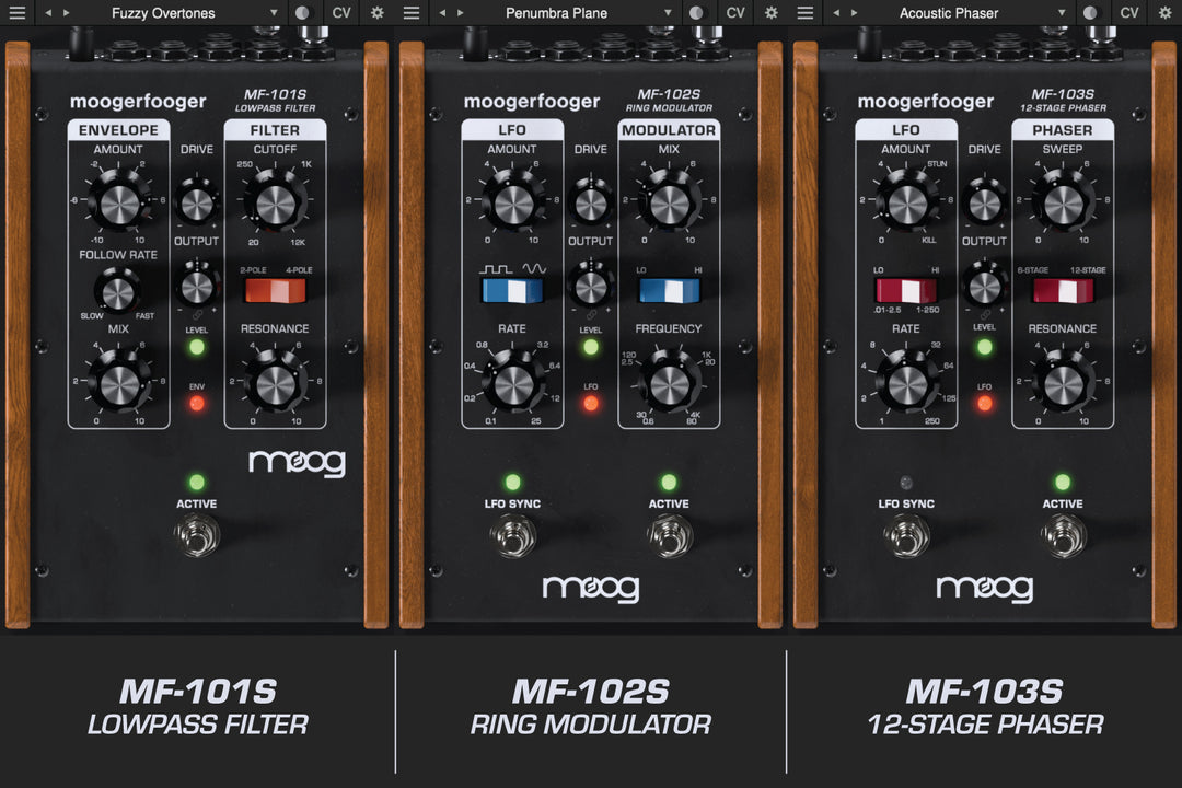 MOOG COMPLETE MOOGERFOOGER EFFECTS BUNDLE