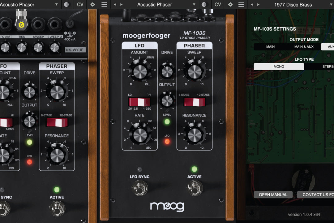 MOOG MF-103S 12-STAGE PHASER