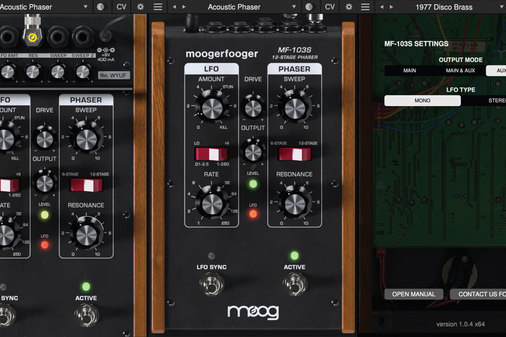 MOOG MF-103S 12-STAGE PHASER