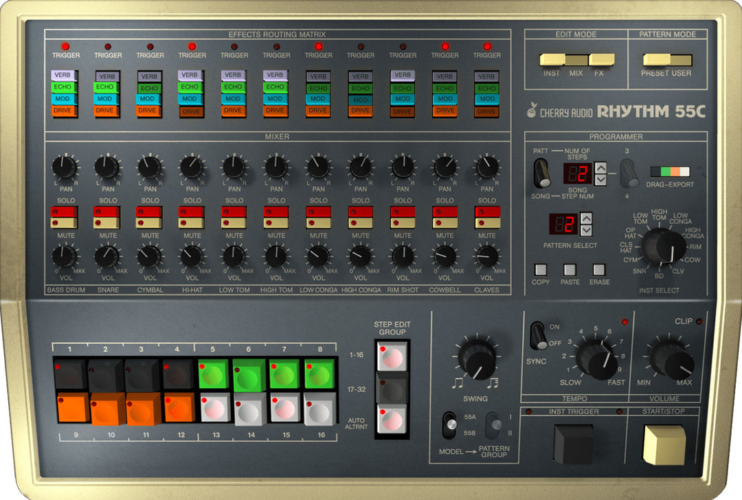 CHERRY AUDIO KR-55C DRUM MACHINE