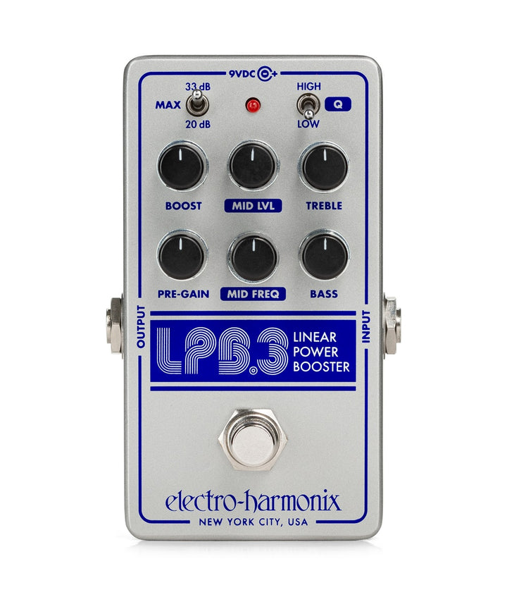 ELECTRO-HARMONIX LPB-3 LINEAR POWER BOOSTER &amp; EQ